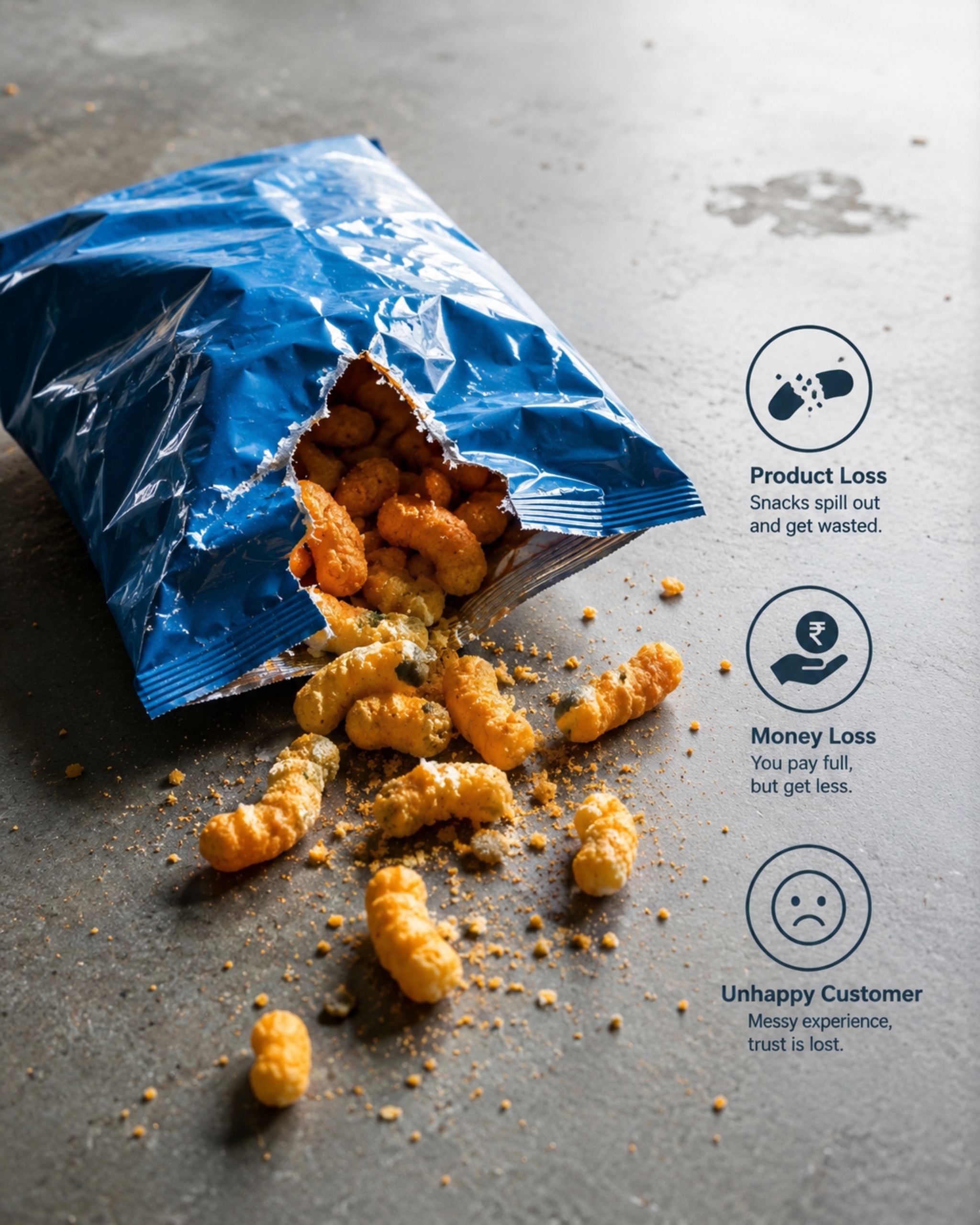 Packaging loss problem