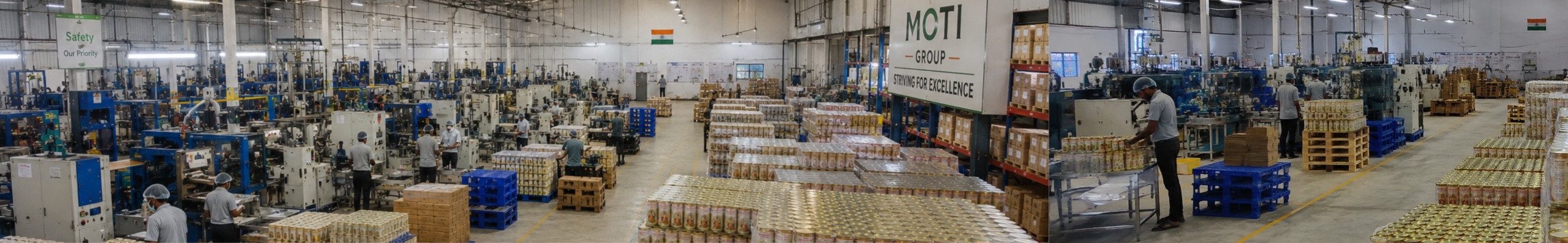 Food & Snacks cross-industry can range
